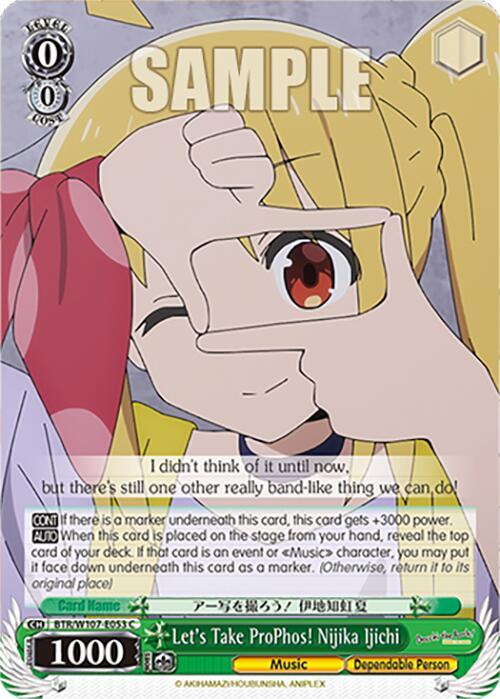 Let's Take ProPhos! Nijika Ijichi (BTR/W107-E053 C) [BOCCHI THE ROCK!] - POKÉ JEUX