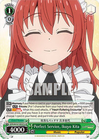 Perfect Service, Ikuyo Kita (BTR/W107-E057S SR) [BOCCHI THE ROCK!] - POKÉ JEUX