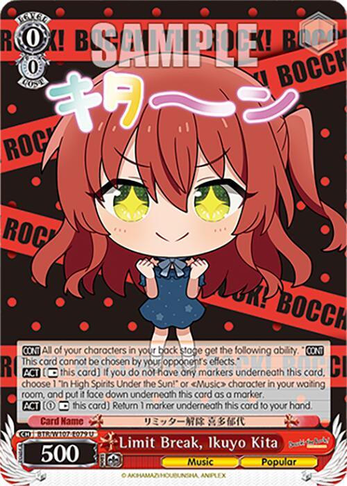 Limit Break, Ikuyo Kita (BTR/W107-E079 U) [BOCCHI THE ROCK!] - POKÉ JEUX