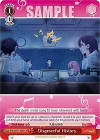 Disgraceful History (BTR/W107-E095a R) [BOCCHI THE ROCK!] - POKÉ JEUX