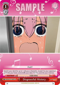 Disgraceful History (BTR/W107-E095S SR) [BOCCHI THE ROCK!] - POKÉ JEUX
