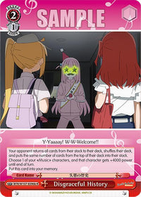 Disgraceful History (BTR/W107-E096b R) [BOCCHI THE ROCK!] - POKÉ JEUX