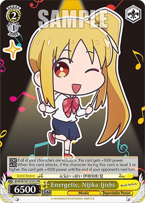 Energetic, Nijika Ijichi (BTR/W107-E101 PR) [BOCCHI THE ROCK!] - POKÉ JEUX
