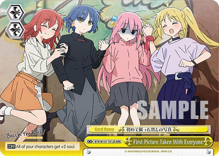 First Picture Taken With Everyone (BTR/W107-TE12R RRR) [BOCCHI THE ROCK!] - POKÉ JEUX