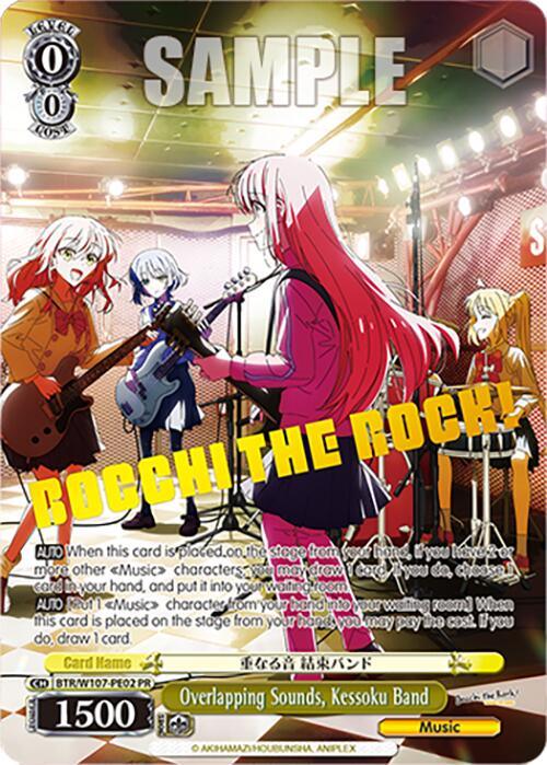 Overlapping Sounds, Kessoku Band (BTR/W107-PE02) [BOCCHI THE ROCK!] - POKÉ JEUX