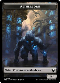 Aetherborn // Thopter Double-Sided Token (M3C-9 // 26) - Commander: Modern Horizons 3