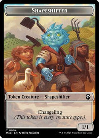 Shapeshifter (0004) // Copy Double-Sided Token (M3C-4 // 1) - Commander: Modern Horizons 3