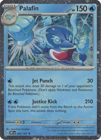 Palafin (Cosmos Holo) (62/197) - SV Scarlet & Violet Promo Cards Holofoil