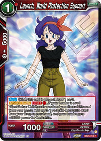 Launch, World Protection Support (BT25-018) [Legend of the Dragon Balls]