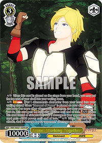 Jaune: Working Together (RWBY/WXE01-10OFR OFR) [RWBY: Premium Booster] - POKÉ JEUX