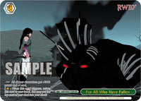 For All Who Have Fallen (RWBY/WXE01-25OFR OFR) [RWBY: Premium Booster] - POKÉ JEUX