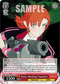 Nora: Working Together (RWBY/WXE01-28 N) [RWBY: Premium Booster] - POKÉ JEUX