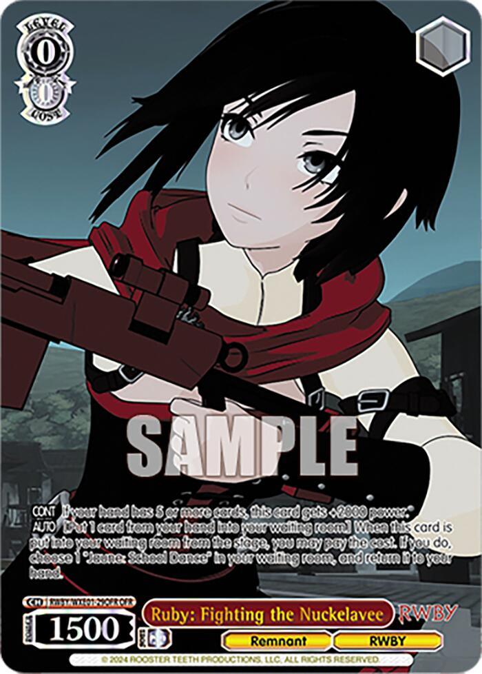 Ruby: Fighting the Nuckelavee (RWBY/WXE01-29OFR OFR) [RWBY: Premium Booster] - POKÉ JEUX