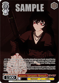 Raven: Sarcastic Remark (RWBY/WXE01-30OFR OFR) [RWBY: Premium Booster] - POKÉ JEUX