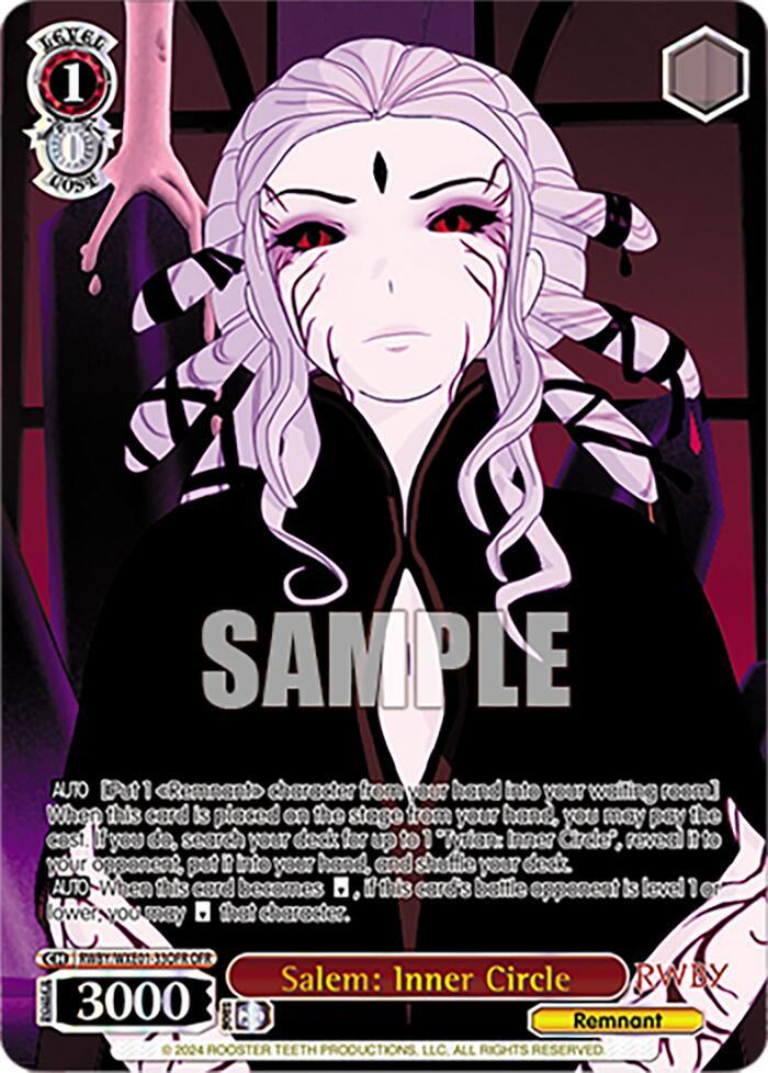 Salem: Inner Circle (RWBY/WXE01-33OFR OFR) [RWBY: Premium Booster] - POKÉ JEUX