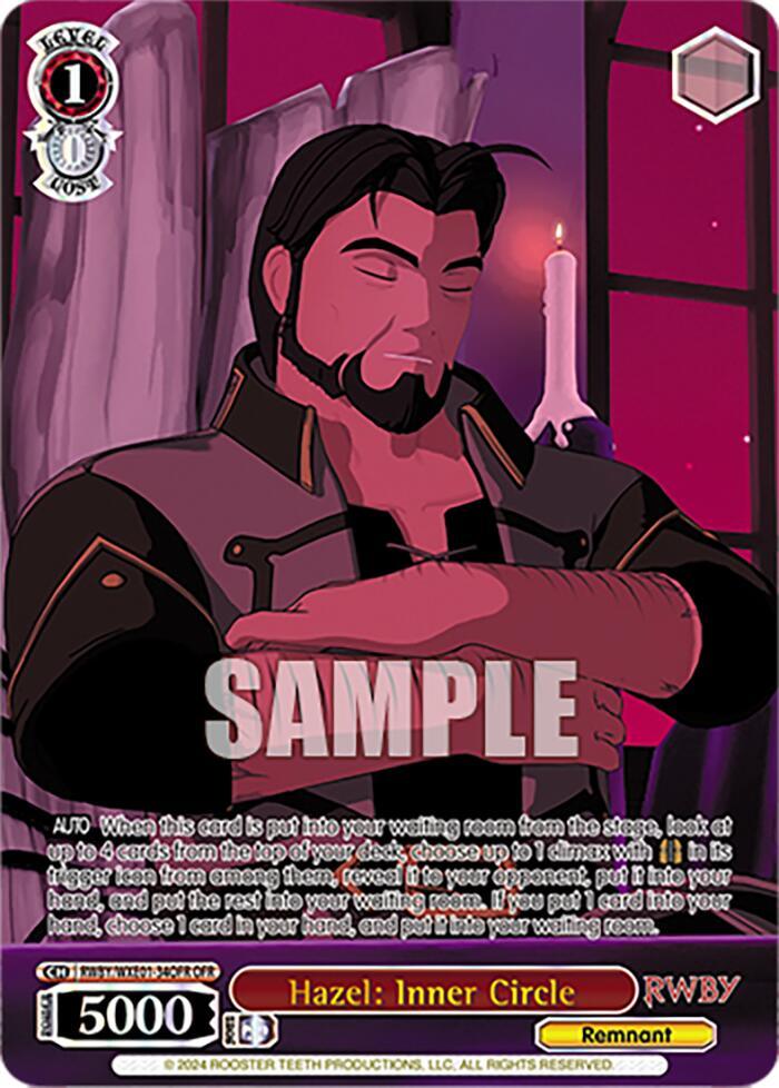 Hazel: Inner Circle (RWBY/WXE01-34OFR OFR) [RWBY: Premium Booster] - POKÉ JEUX