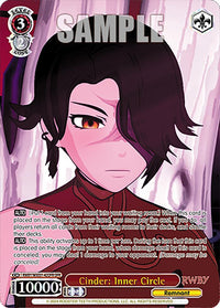 Cinder: Inner Circle (RWBY/WXE01-42OFR OFR) [RWBY: Premium Booster] - POKÉ JEUX