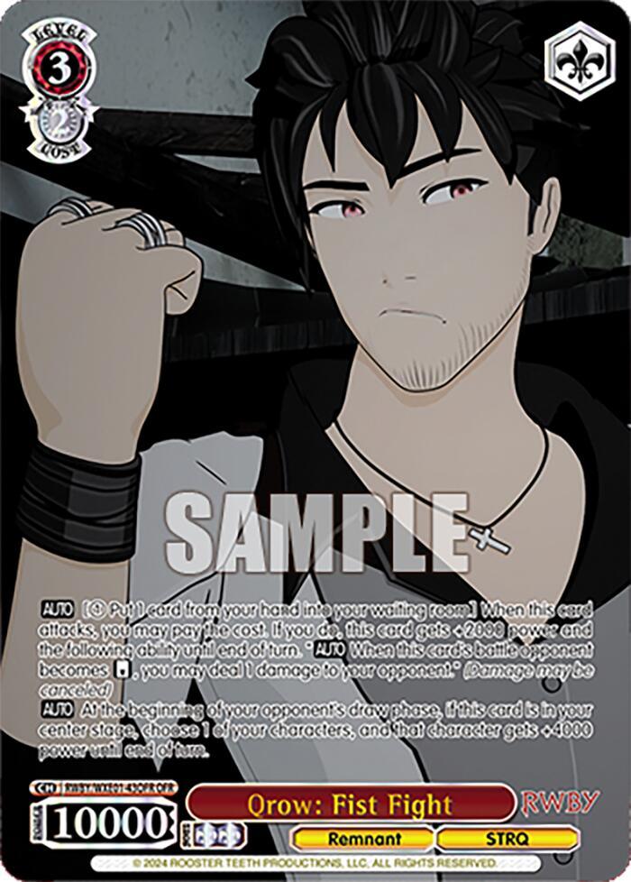 Qrow: Fist Fight (RWBY/WXE01-43OFR OFR) [RWBY: Premium Booster] - POKÉ JEUX