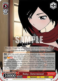 Ruby: Determined (RWBY/WXE01-44 N) [RWBY: Premium Booster] - POKÉ JEUX