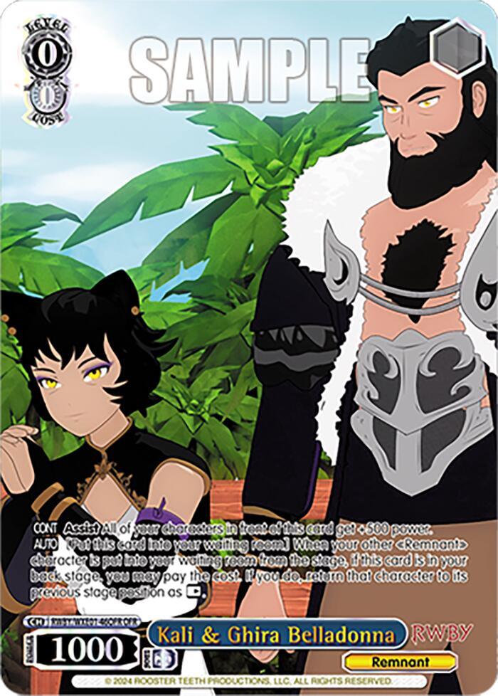 Kali & Ghira Belladonna (RWBY/WXE01-46OFR OFR) [RWBY: Premium Booster] - POKÉ JEUX