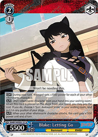 Blake: Letting Go (RWBY/WXE01-51 N) [RWBY: Premium Booster] - POKÉ JEUX
