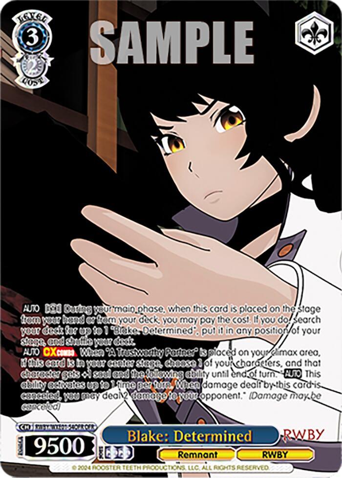 Blake: Determined (RWBY/WXE01-54OFR OFR) [RWBY: Premium Booster] - POKÉ JEUX