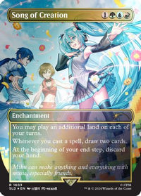Song of Creation (Rainbow Foil) (SLD-1603) - Secret Lair Drop Series Foil