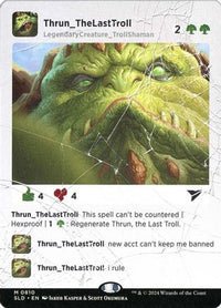Thrun, the Last Troll (SLD-810) - Secret Lair Drop Series