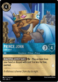 Prince John - Gold Lover (1) [Promo Cards]