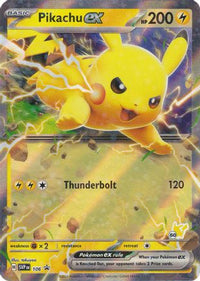 Pikachu ex (Pikachu ) (106) - Battle Academy 2024 Holofoil