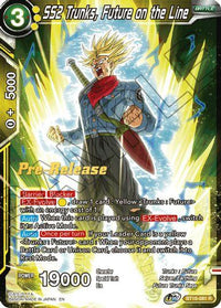 SS2 Trunks, Future on the Line (BT16-081) [Realm of the Gods Prerelease Promos] - POKÉ JEUX