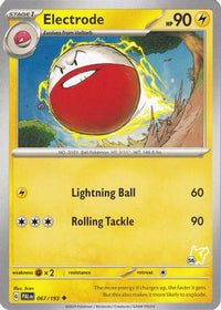 Electrode Pikachu (67) - Battle Academy 2024