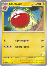 Electrode Pikachu (67) - Battle Academy 2024