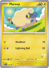 Mareep Pikachu (107) - Battle Academy 2024