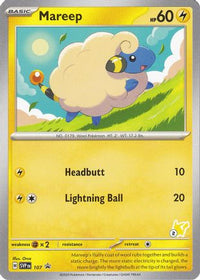 Mareep Pikachu (107) - Battle Academy 2024