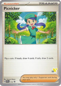 Picnicker Pikachu (114) - Battle Academy 2024