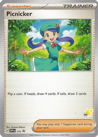 Picnicker Pikachu (114) - Battle Academy 2024