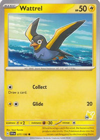 Wattrel Pikachu (77) - Battle Academy 2024