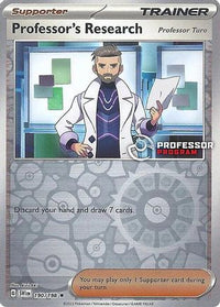 Professor's Research (2023) (190/198)  - Professor Program Promos Reverse Holofoil