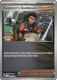 Explorer's Guidance (Regional Championships) [Staff] (147/162)  - League & Championship Cards Reverse Holofoil