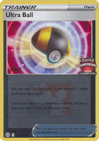 Ultra Ball (North America Championships) [Staff] (150/172)  - League & Championship Cards Reverse Holofoil