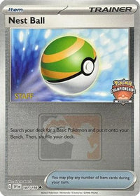 Nest Ball (Europe Championships) [Staff] (181/198)  - League & Championship Cards Reverse Holofoil