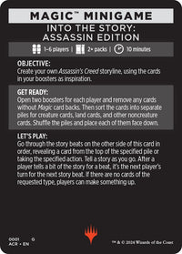 Into The Story: Assassin Edition (Magic Minigame) [Assassin's Creed Minigame] - POKÉ JEUX