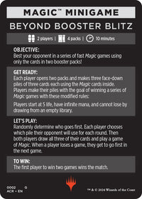 Beyond Booster Blitz (Magic Minigame) [Assassin's Creed Minigame] - POKÉ JEUX