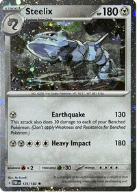 Steelix (Cosmos Holo) (125/182)  - Miscellaneous Cards & Products Holofoil