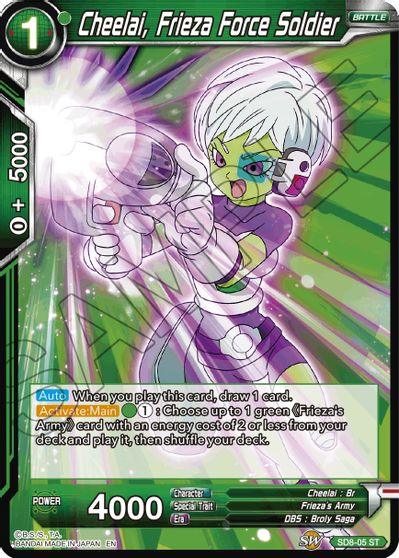 Cheelai, Frieza Force Soldier (Reprint) (SD8-05) [Battle Evolution Booster] - POKÉ JEUX