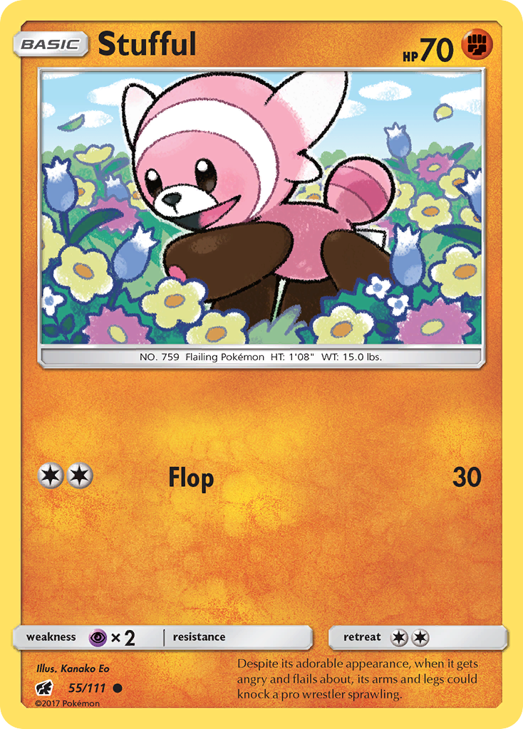 Stufful (4) - SM Trainer Kit Lycanroc & Alolan Raichu