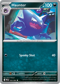 Haunter (55/094) - ME02 Phantasmal Flames Reverse Holofoil
