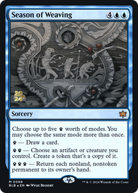 Season of Weaving [Bloomburrow Prerelease Promos]