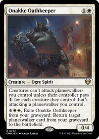Onakke Oathkeeper [Commander Masters]